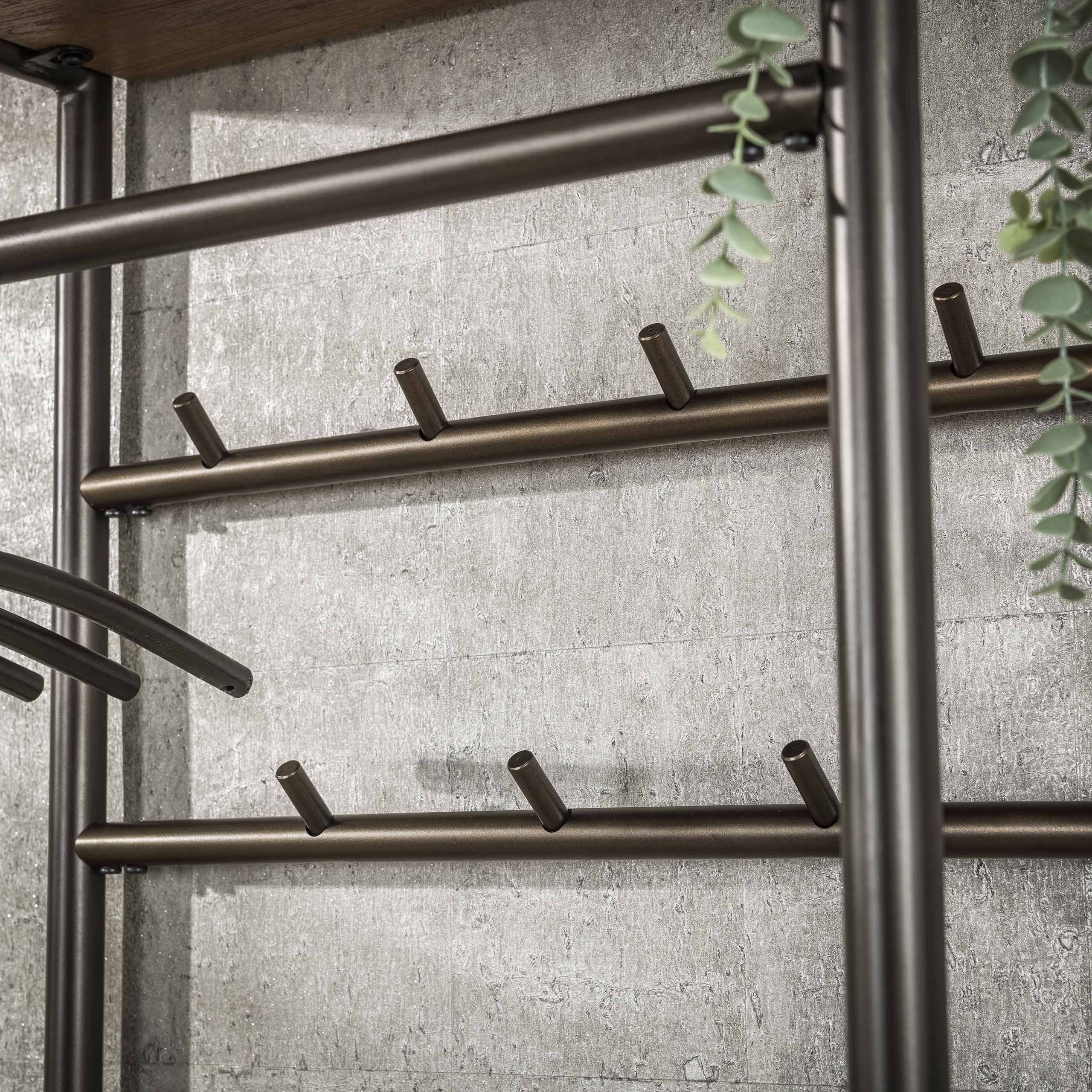 Wardrobe furniture Luno 70 cm - Drift brown