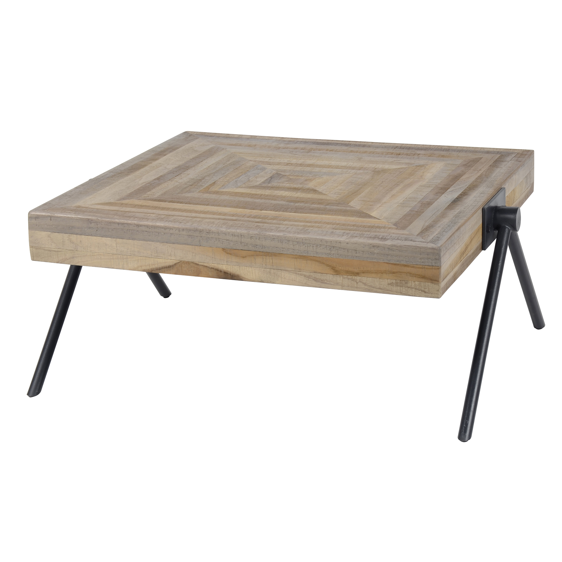 Tavolino Teca Balance 70x70 / Teak stagionato