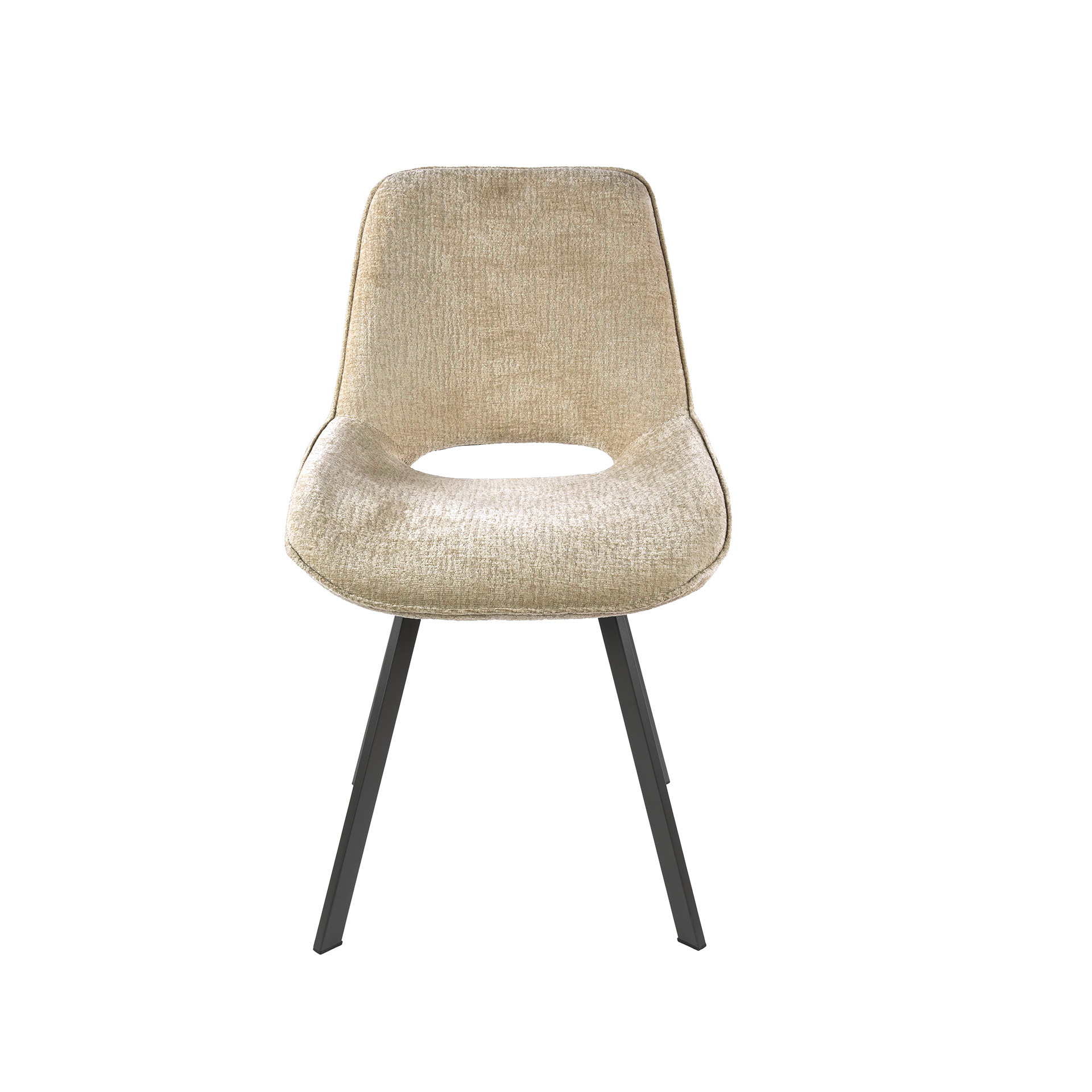 Sedia Jaroq girevole - confezione da 4 - Color sabbia