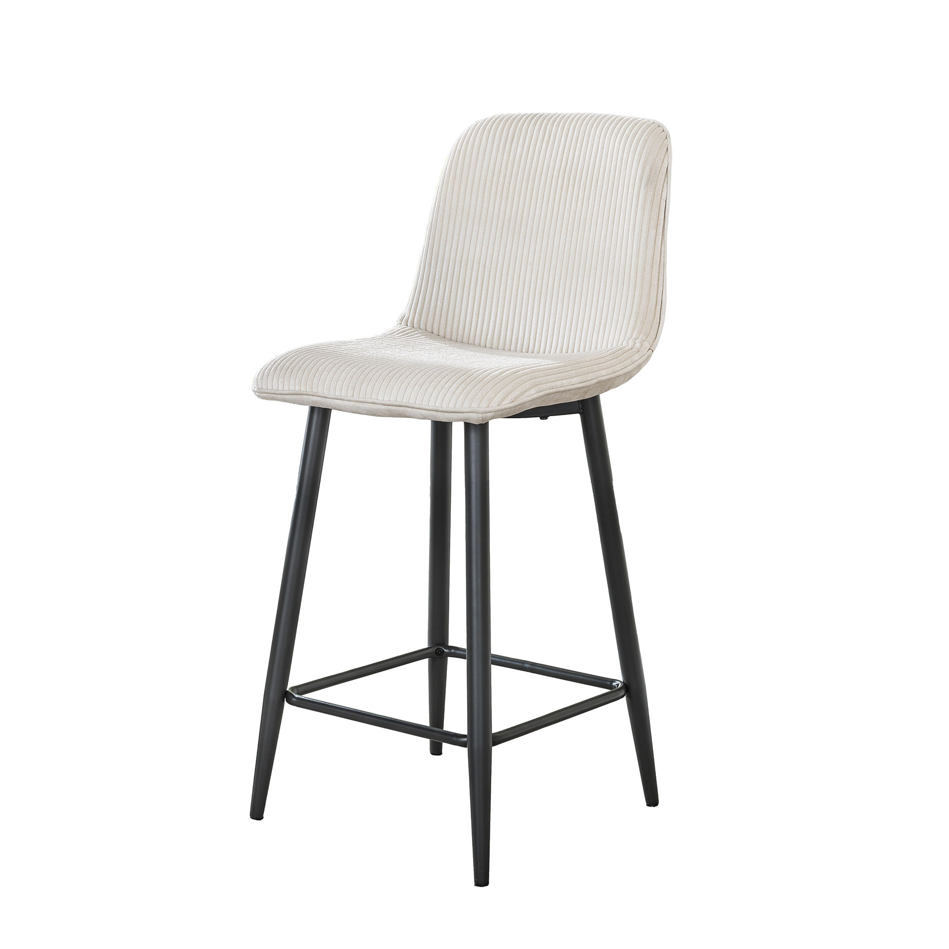 Bar chair Rib VPE2 / Rock Off-white