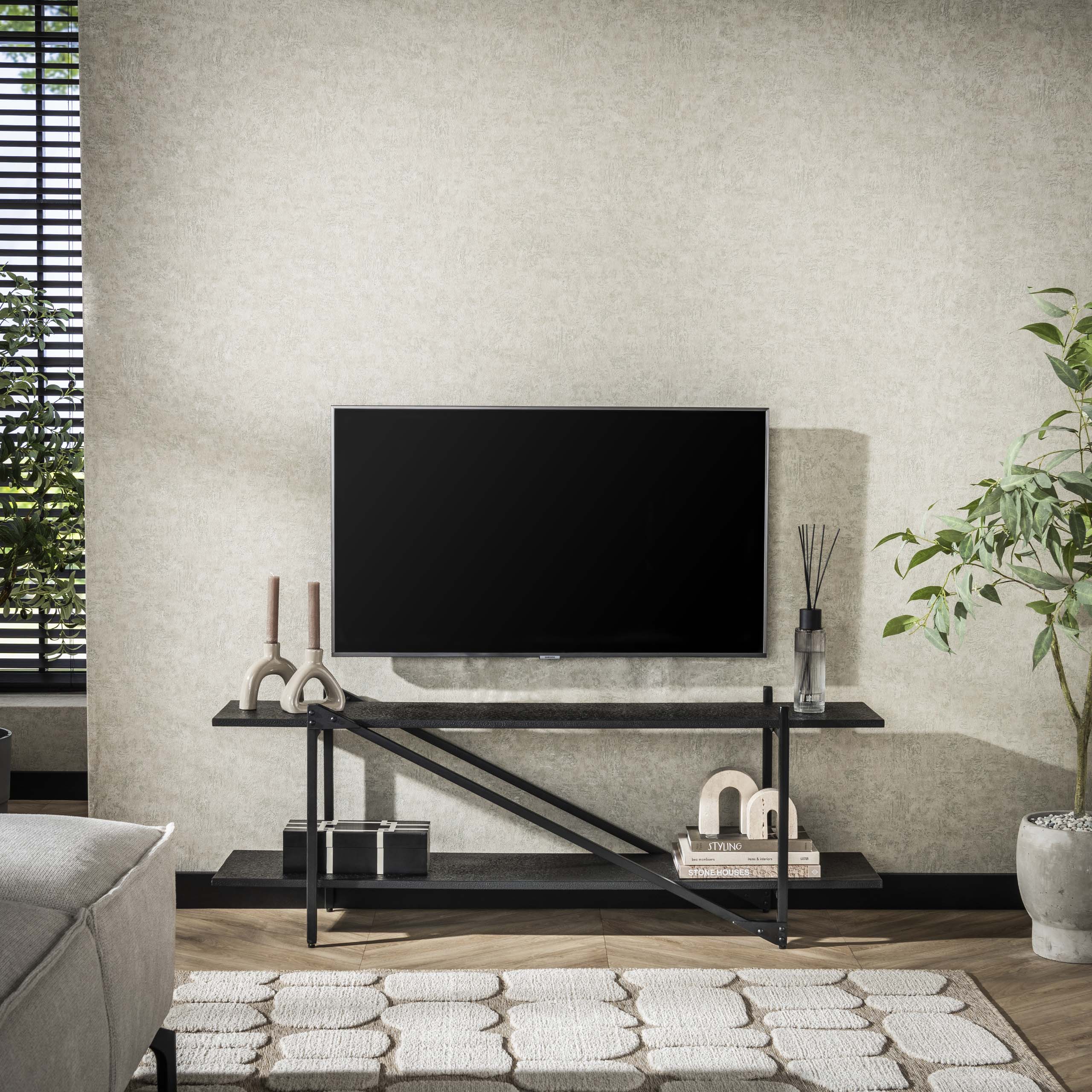 Mobile TV Piega 140 cm - Grigio