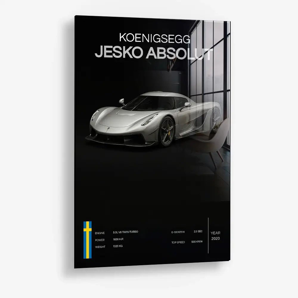 Hypercars – Koenigsegg Jesko Absolut – Glass