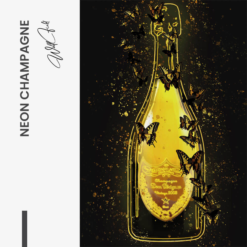 Neon Champagne – Vetro