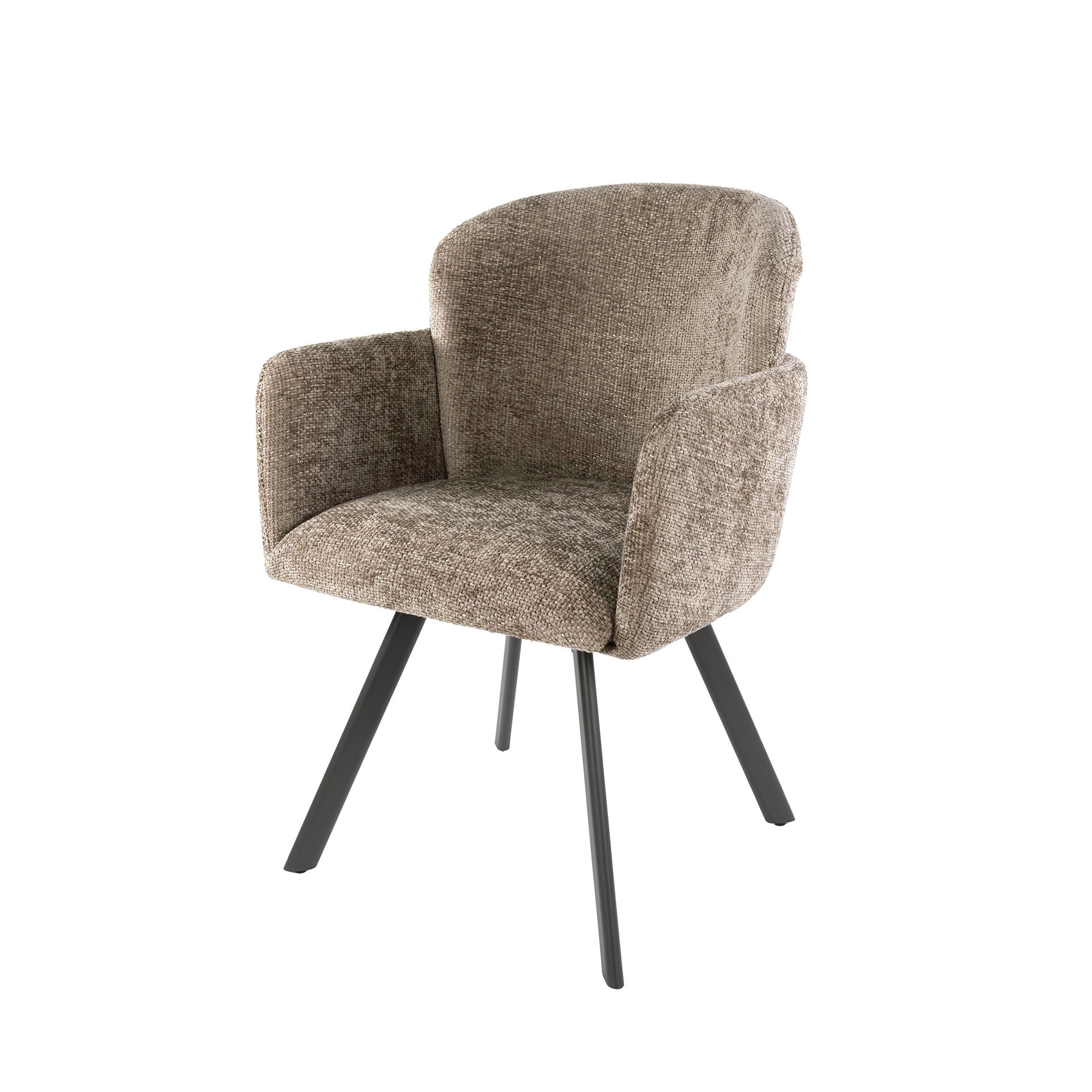 Poltrona Embrace girevole - set di 2 - Hoven champagne