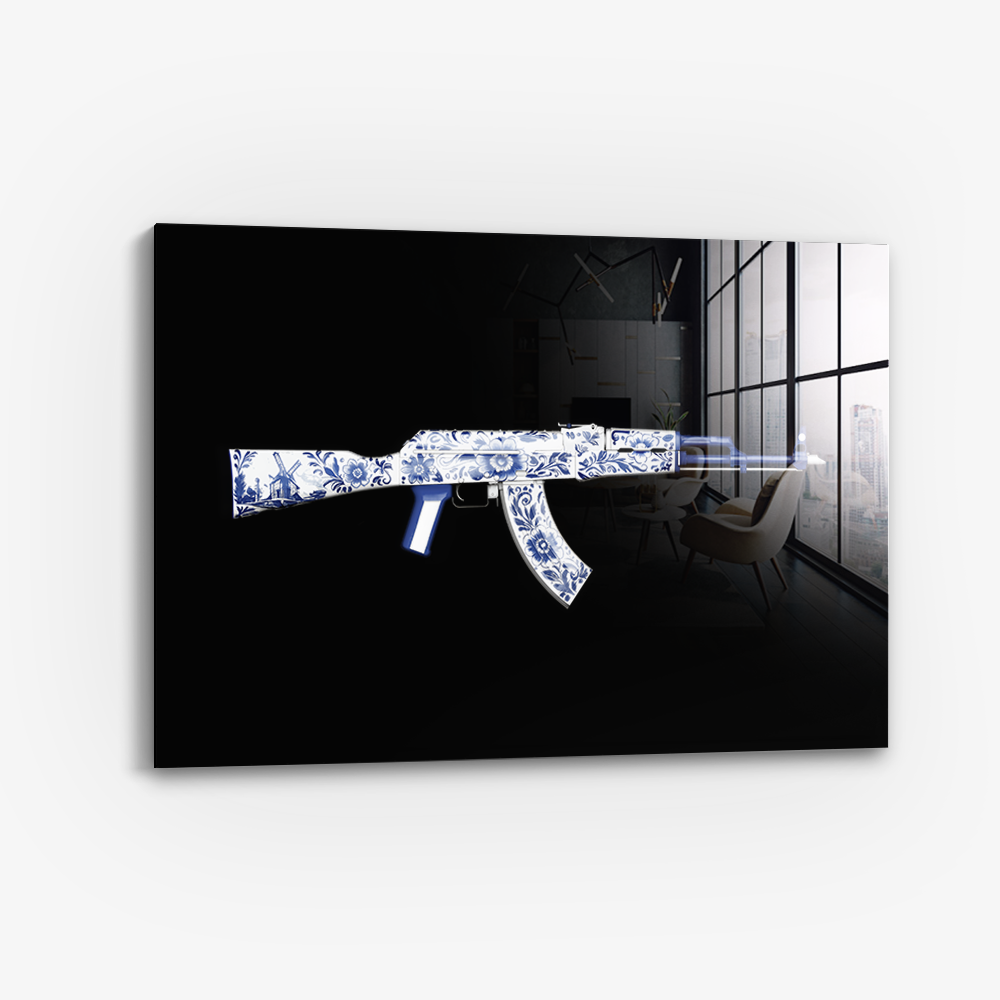 Floral AK47 - Vetro