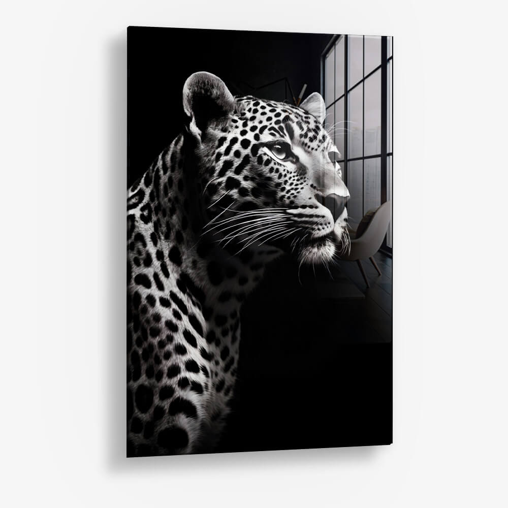 Leopard Black - Glass