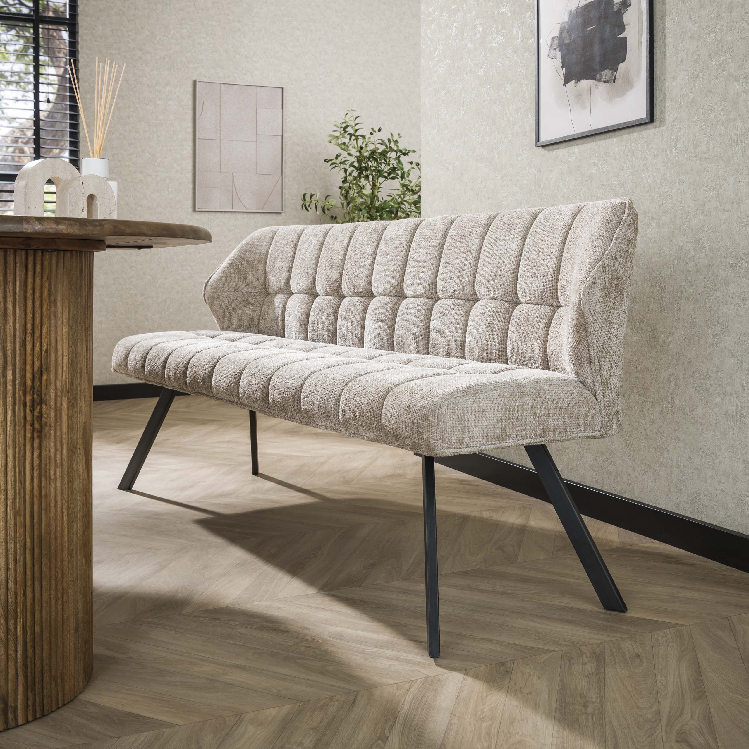 Dining room sofa Raster Hoven - sand color