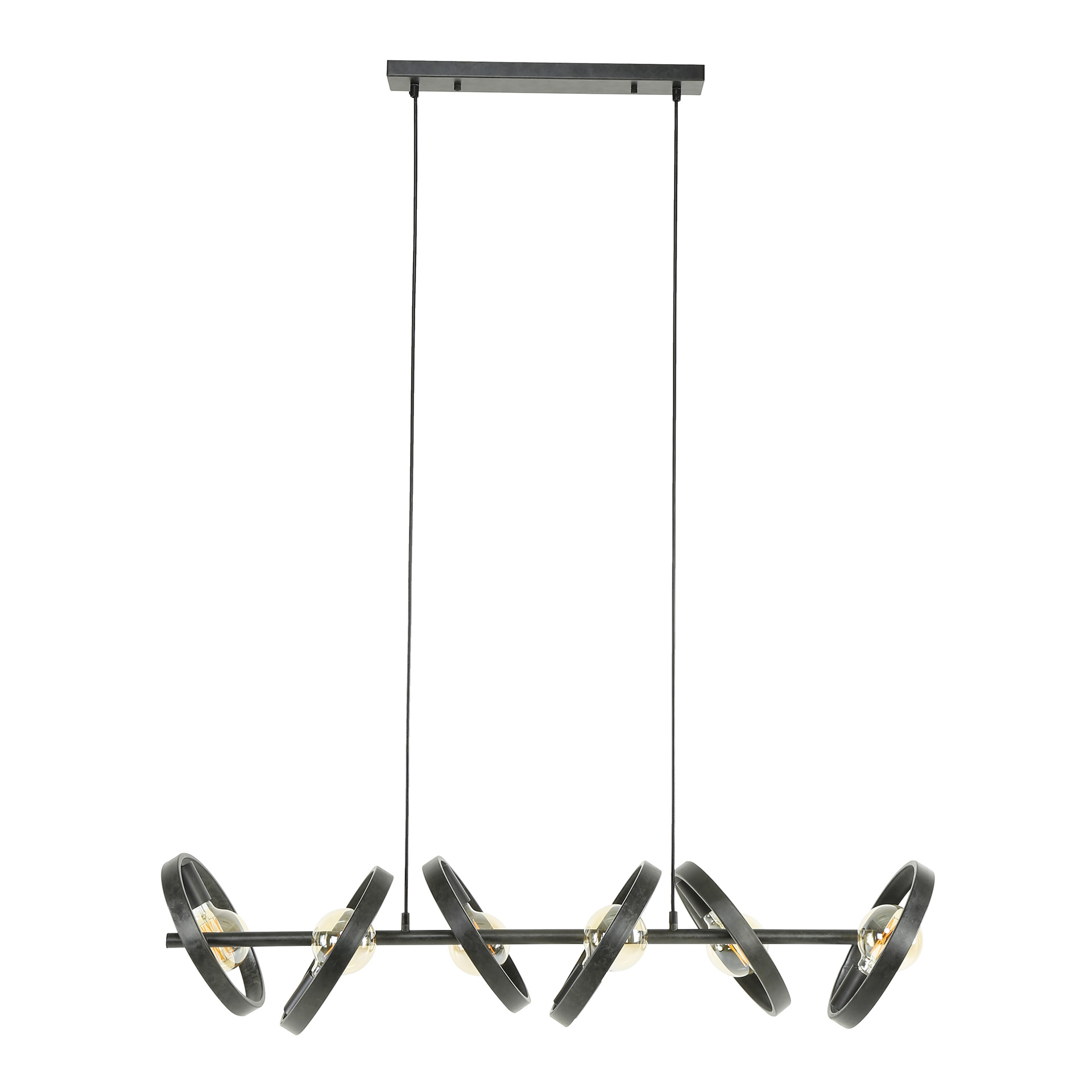 Hanging lamp 6L hover / Charcoal