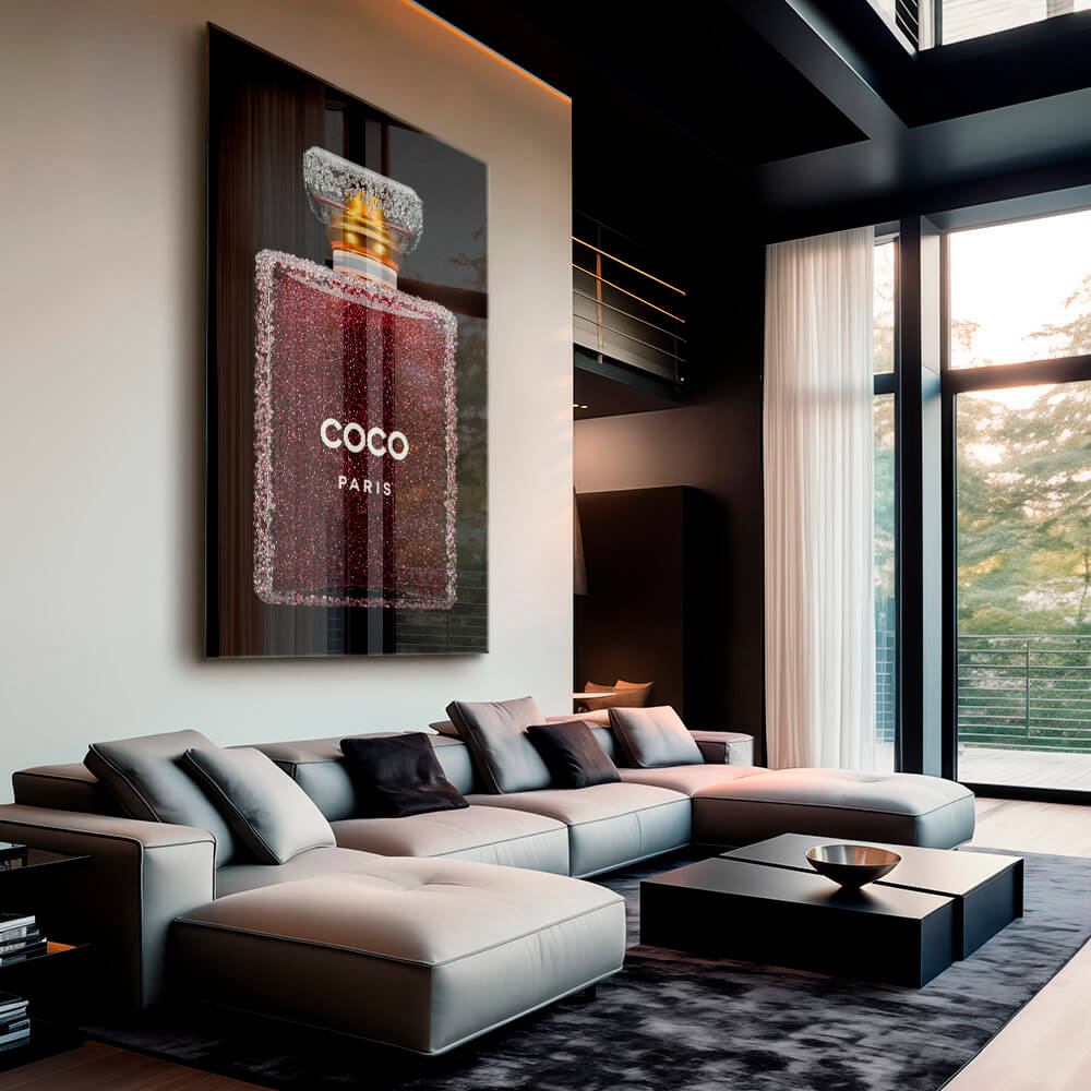 COCO Red Sparkles – Vetro