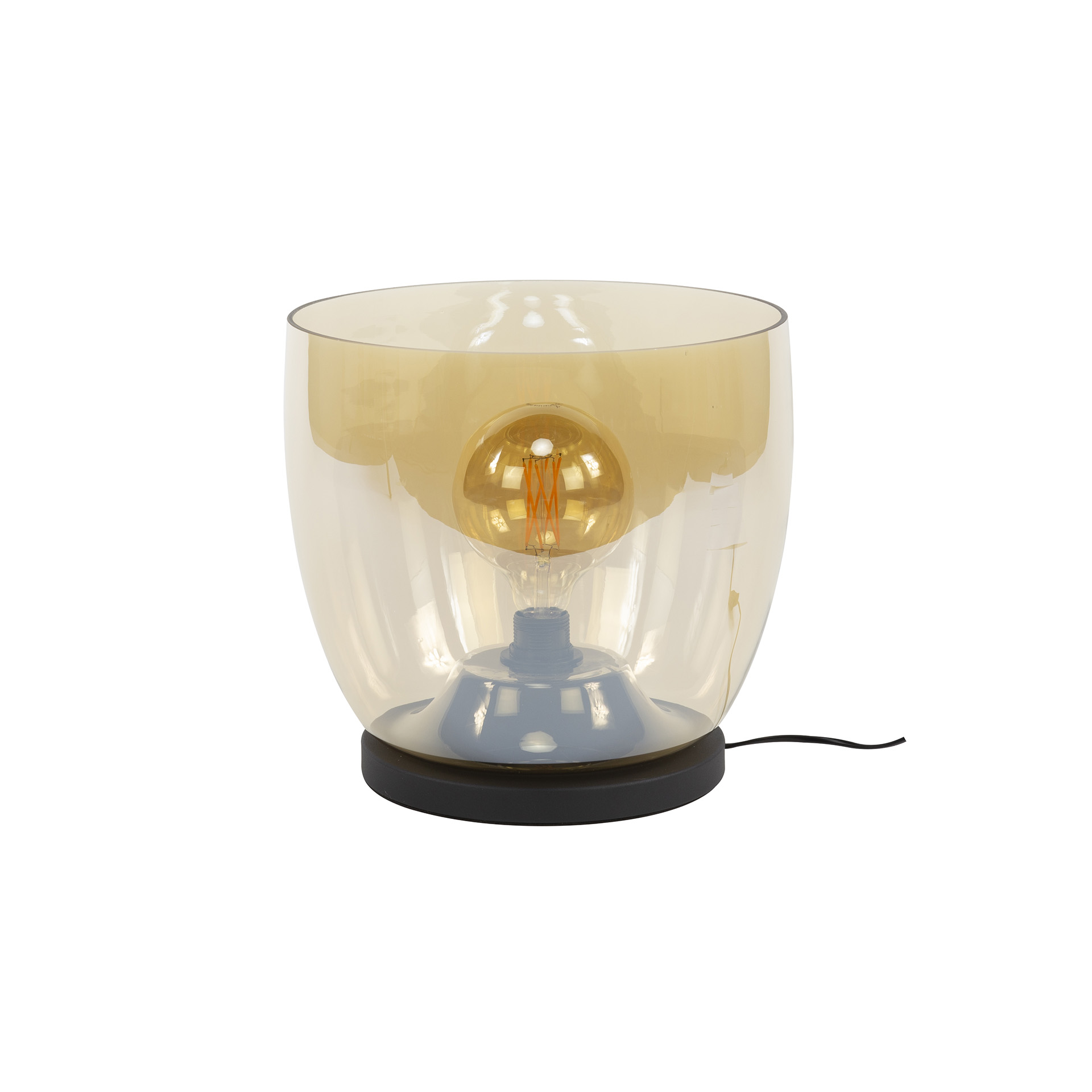 Lampada da terra UP XL a 1 luce - Vetro ambra