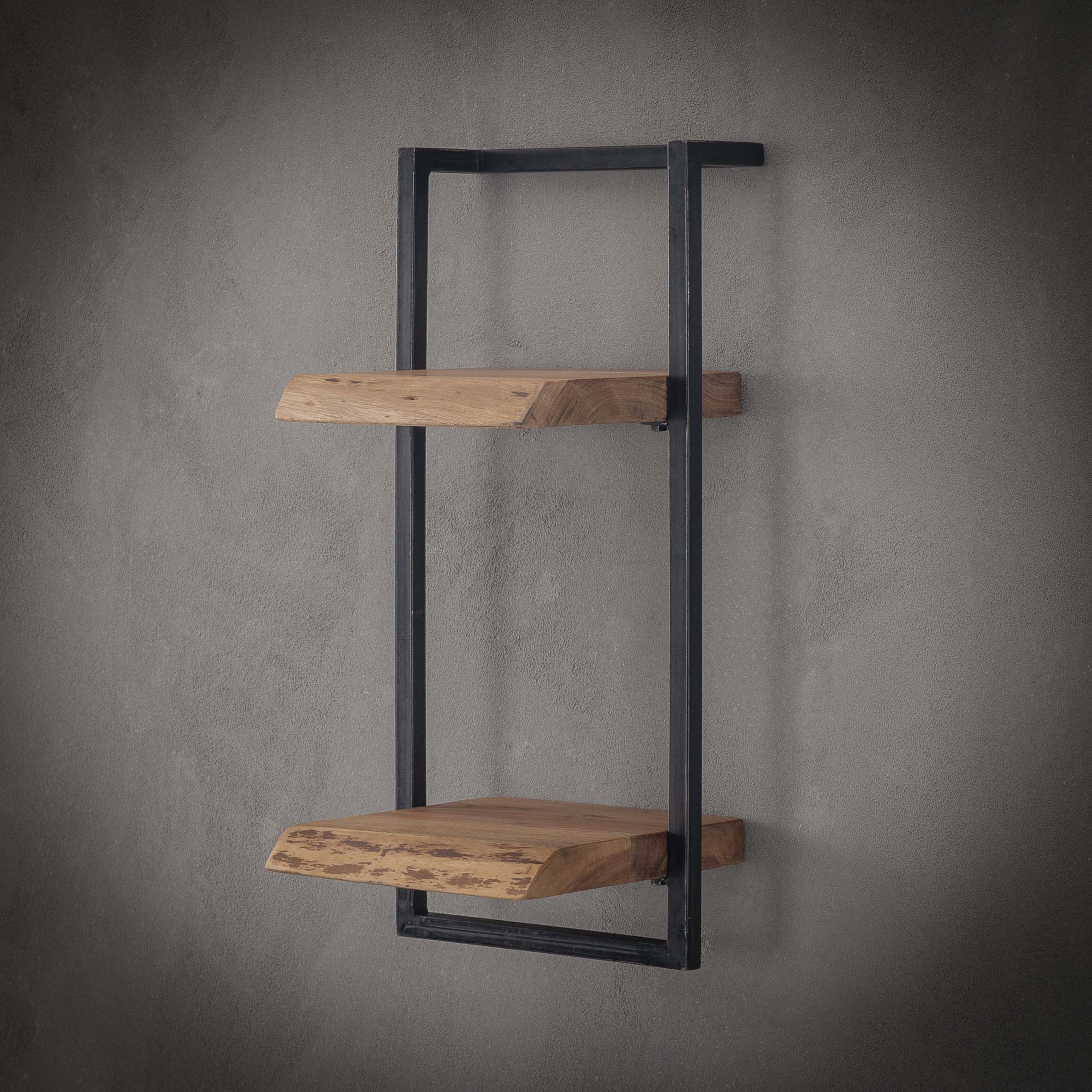 Wall shelf Rivé 30cm H=65cm