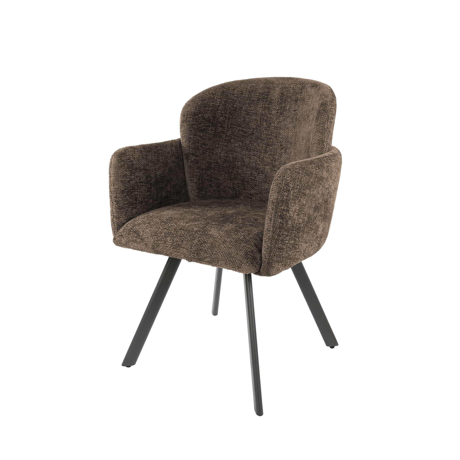 Poltrona Embrace girevole - confezione da 2 - Hoven tortora