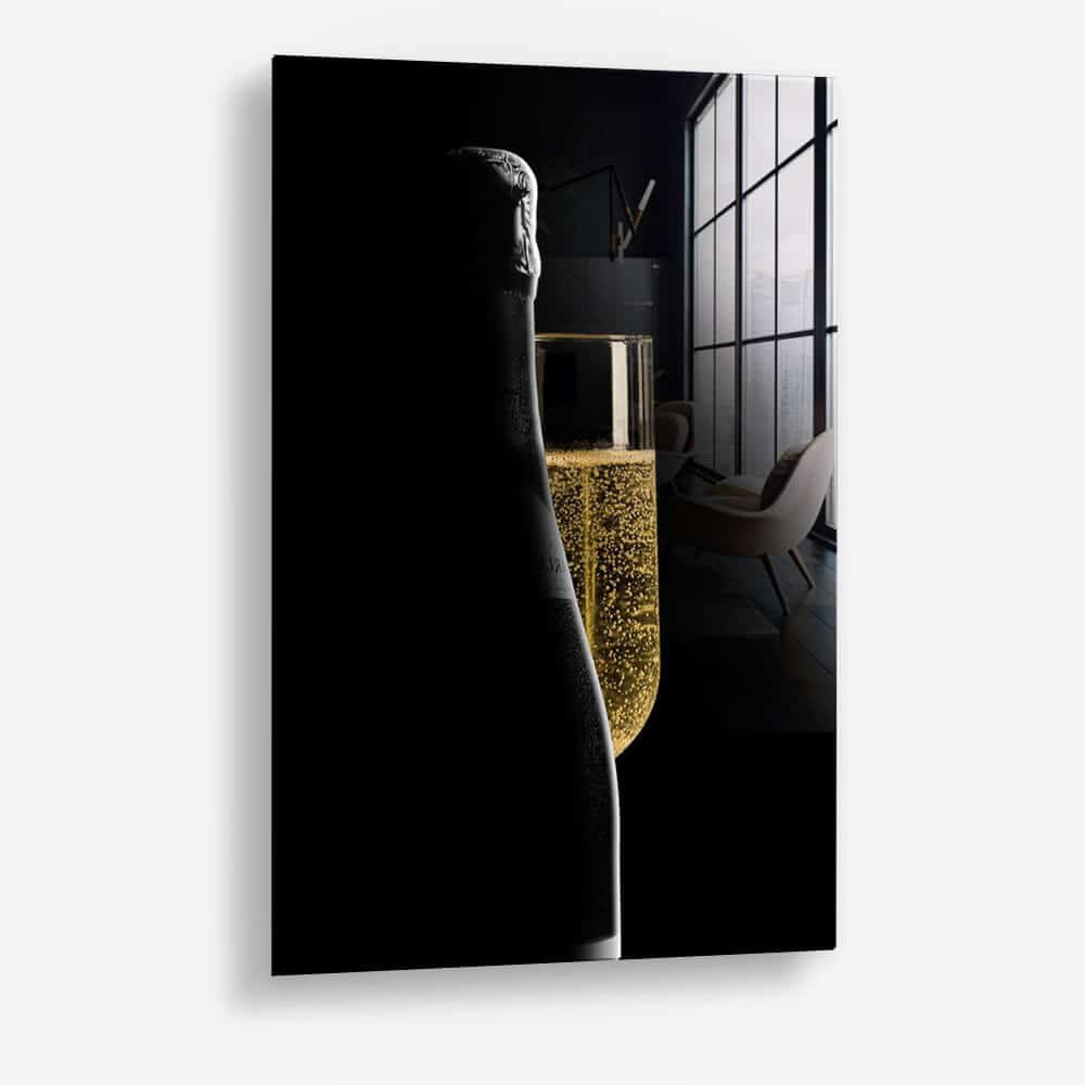 Champagne Silhouette – Vetro