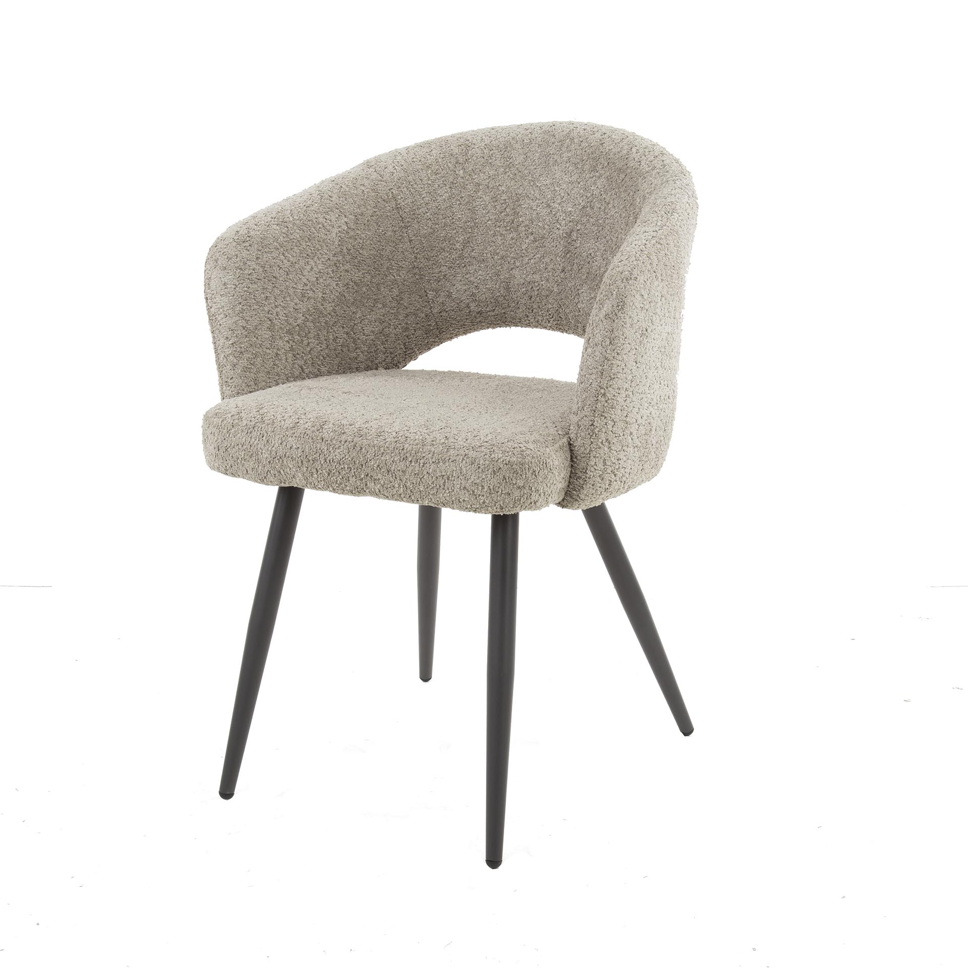 Armchair boucle salon. VPE2 / Boucle sand color