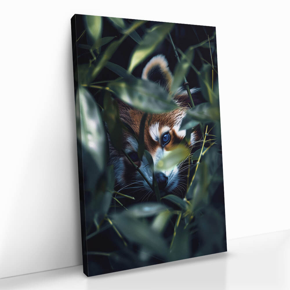 "Fox between the Leaves"