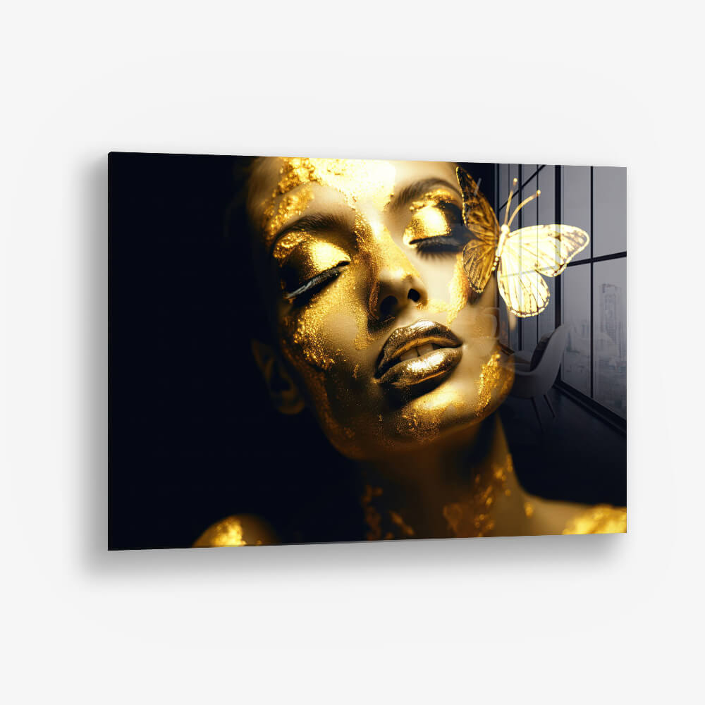 Butterfly Woman (Gold) – Vetro