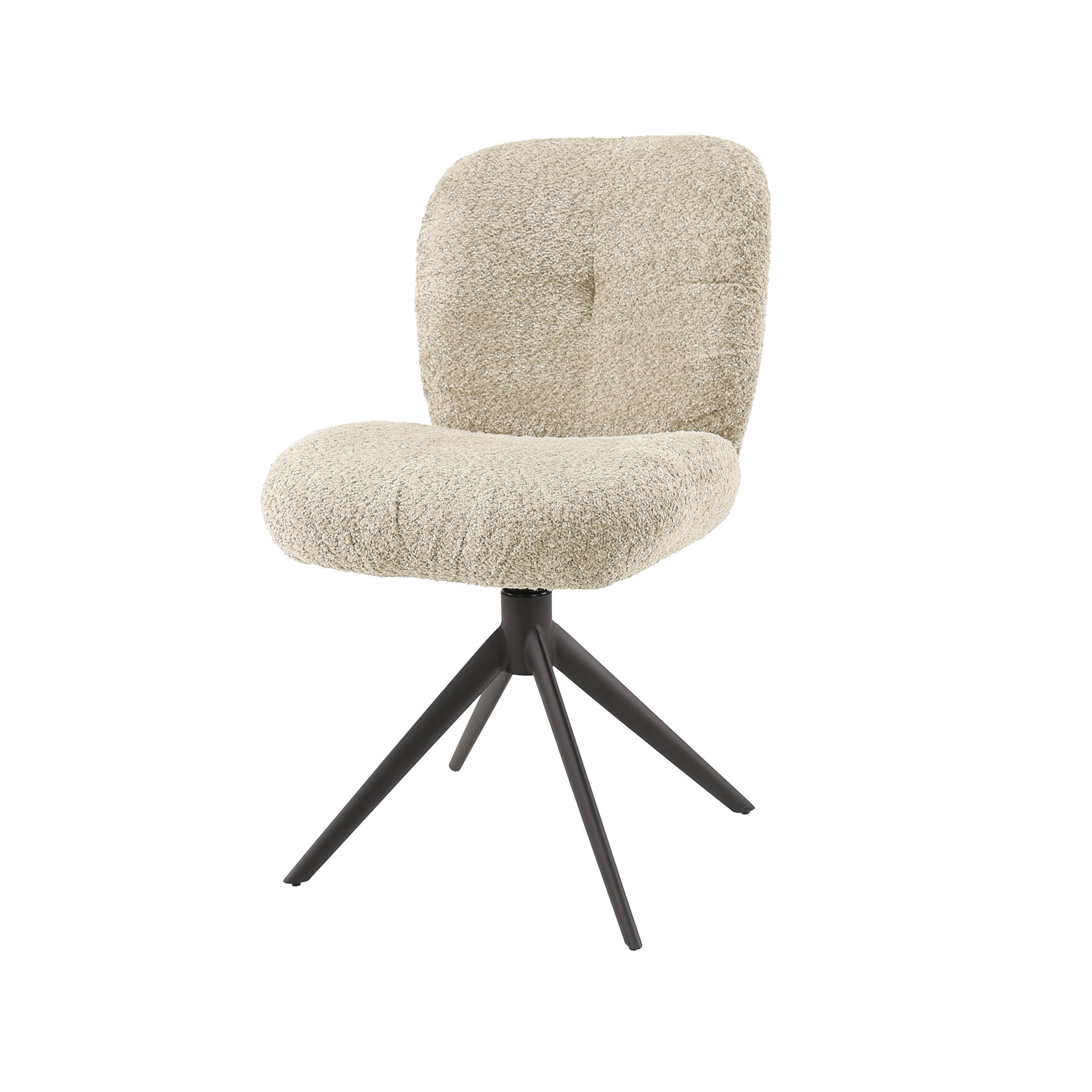 Sedia comfort girevole. VPE2 / Colore sabbia Boucle