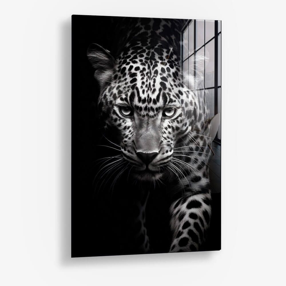Leopard Black II - Glass