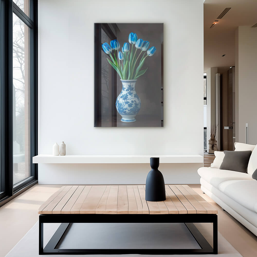 Blue Tulips – Vetro