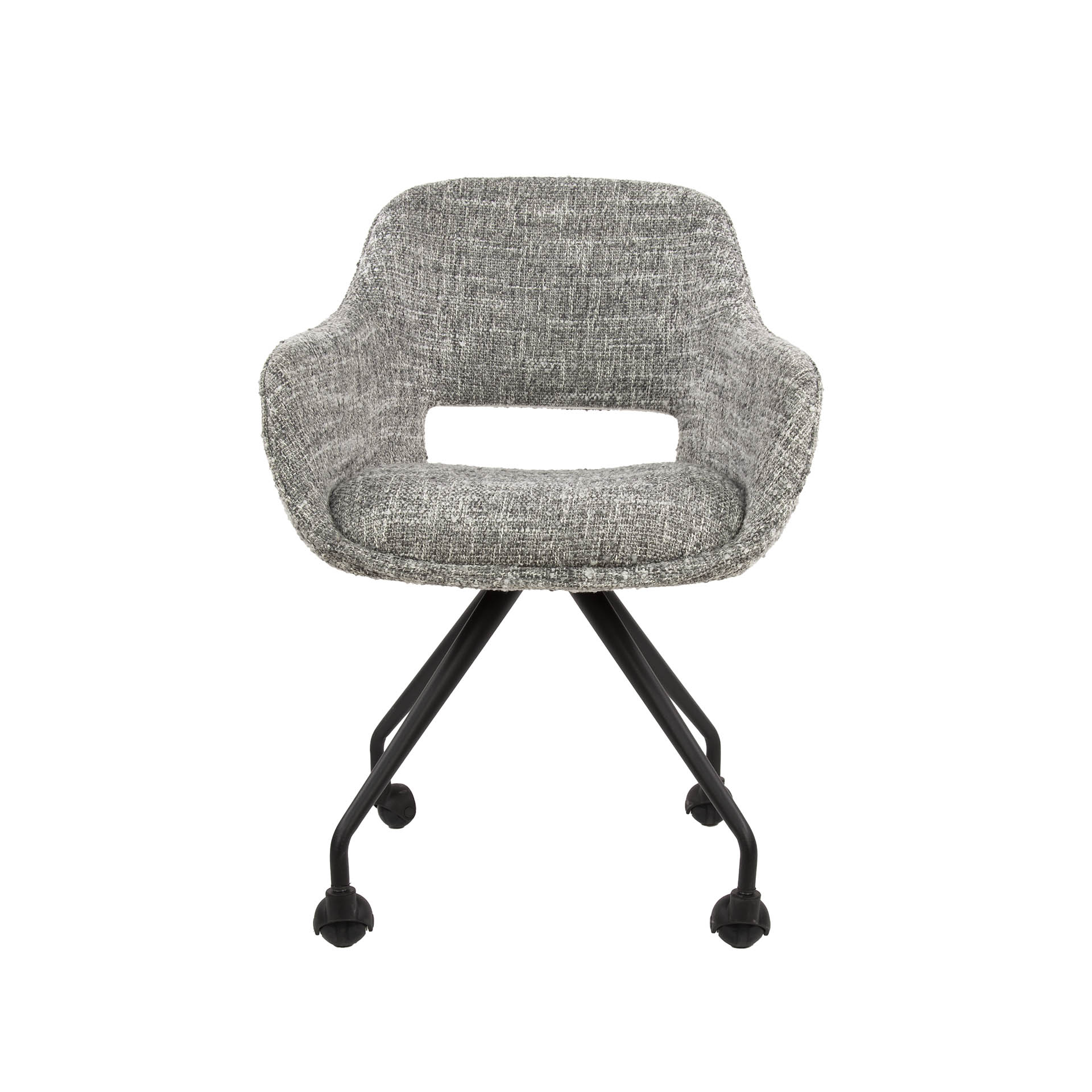 Ruote a molle per poltrona VPE2/Eagle grigio acciaio