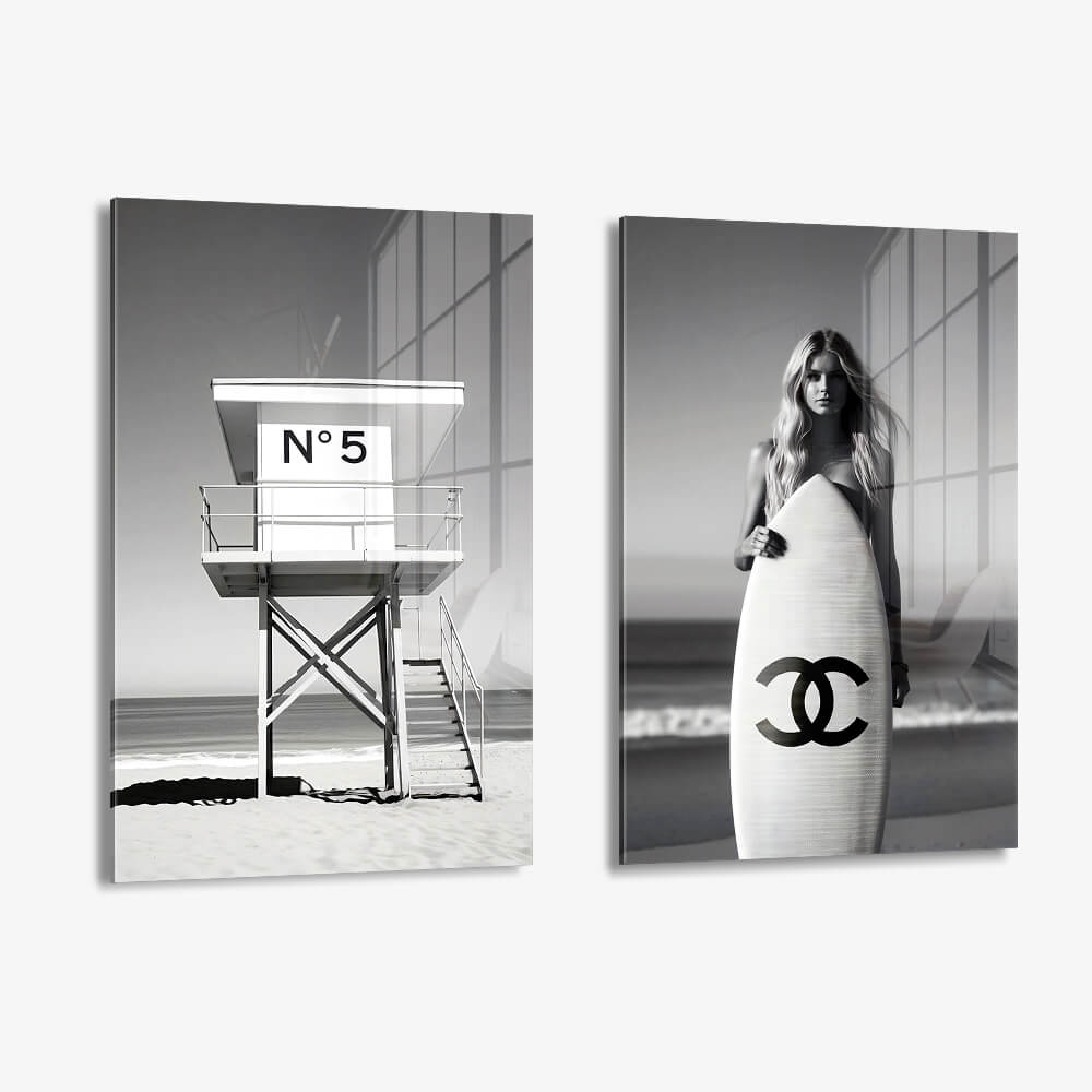 Bundle: “Beach” (2x) - Glass