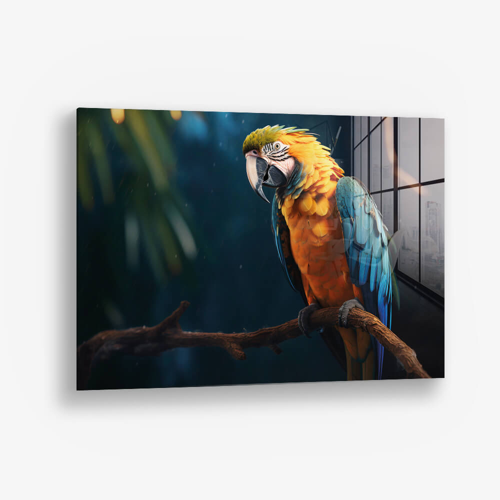 Pride Parrot - Glass