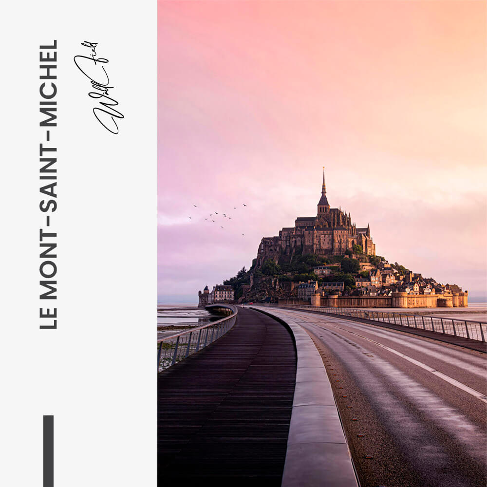 Le Mont-Saint-Michel – Vetro