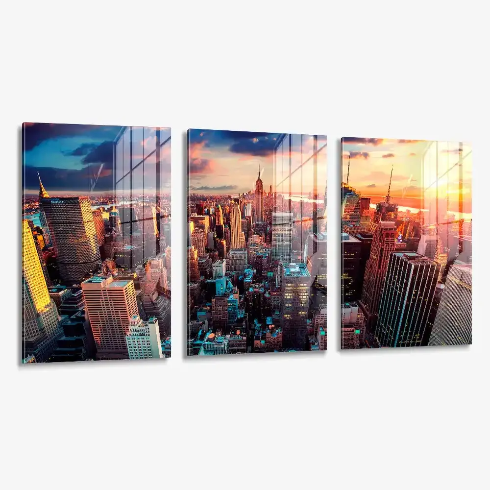 Bundle Sunset Midtown (3x) – Glass