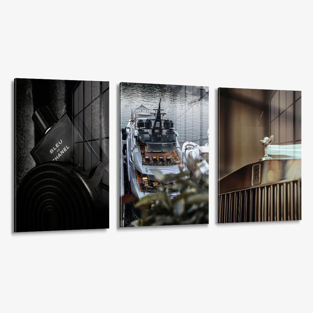 Bundle: "Coded in Luxury" (3x) – Glass