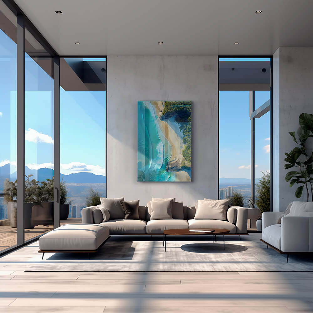 Aerial Bay – Glass