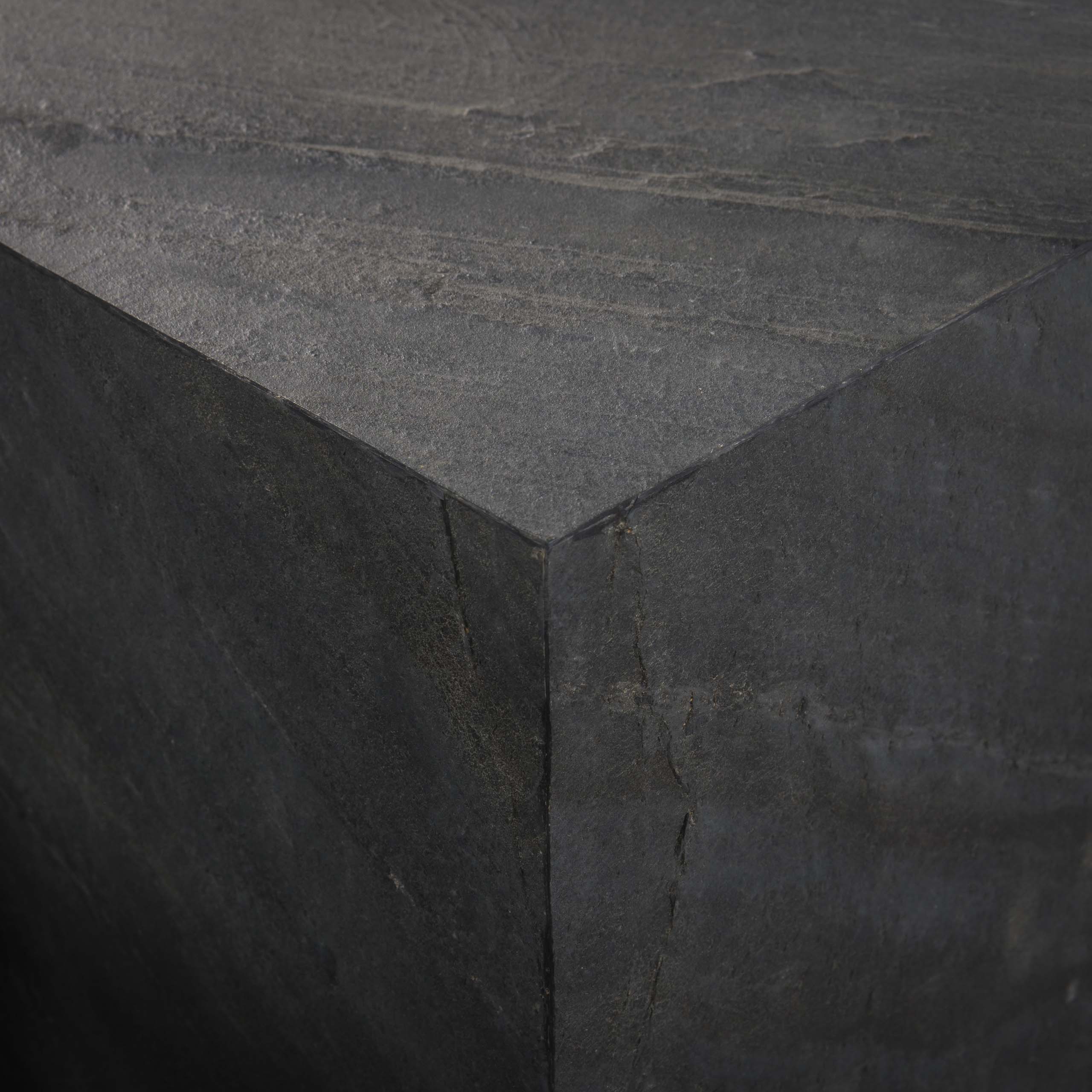 Tavolino Blox Slate set di 2 - Ardesia
