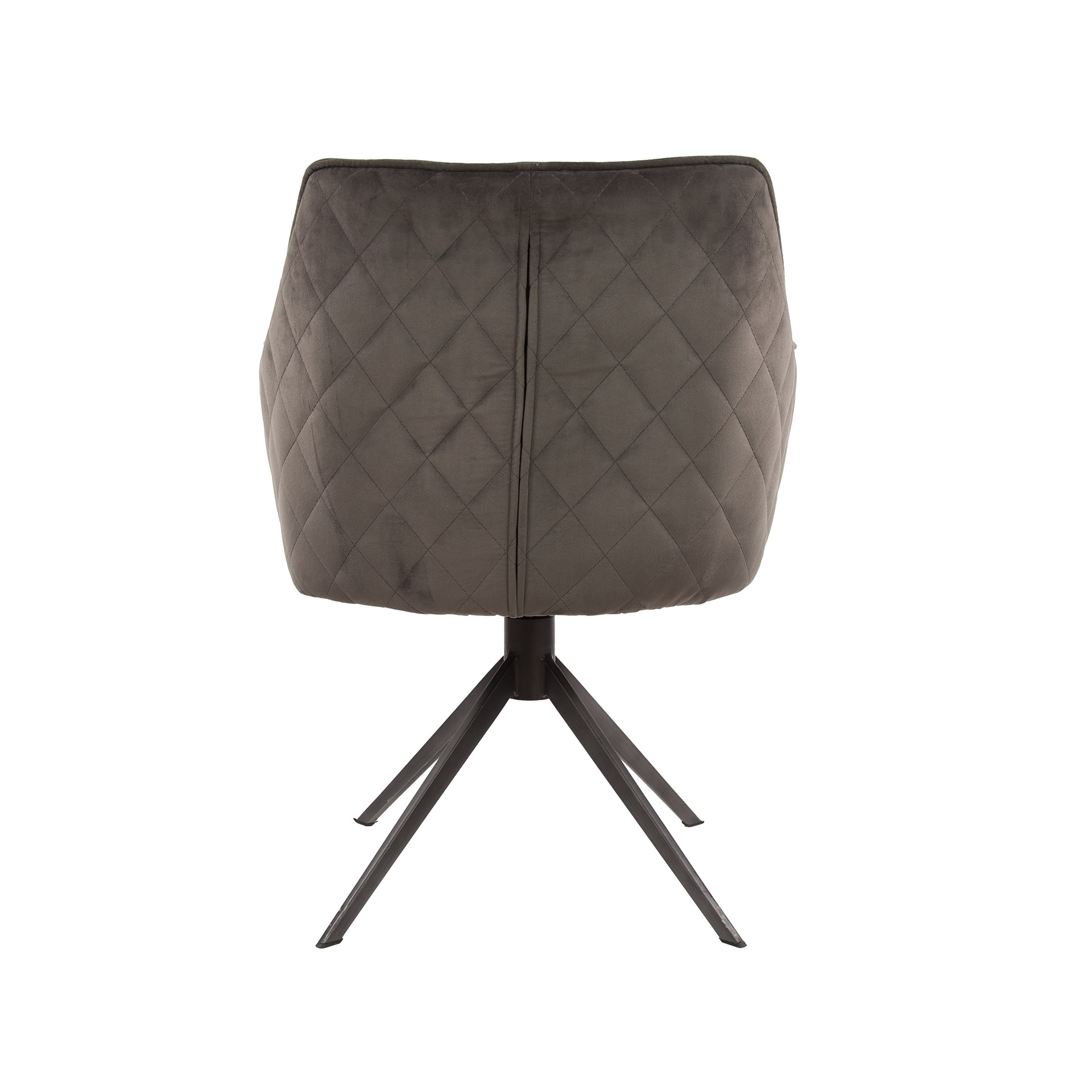 Armchair pull rotatable. VPE2 / Anthracite velvet