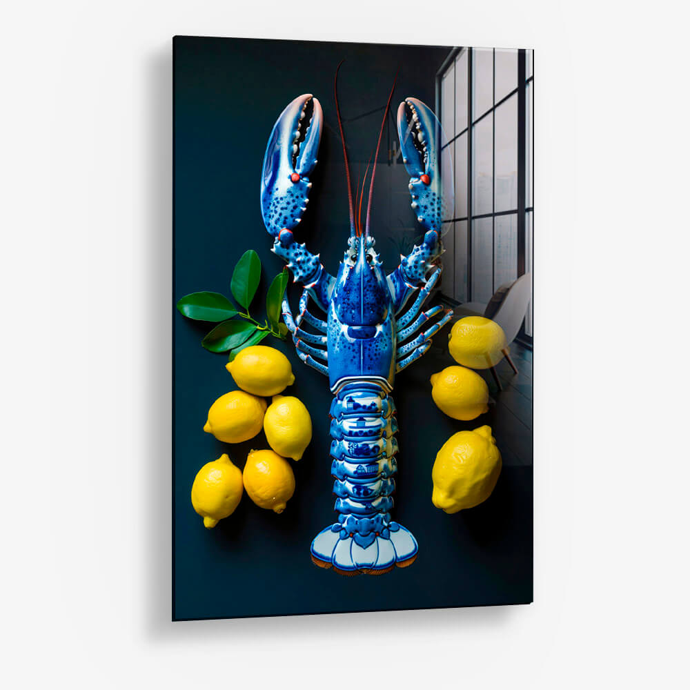 Blue Lobster III – Vetro