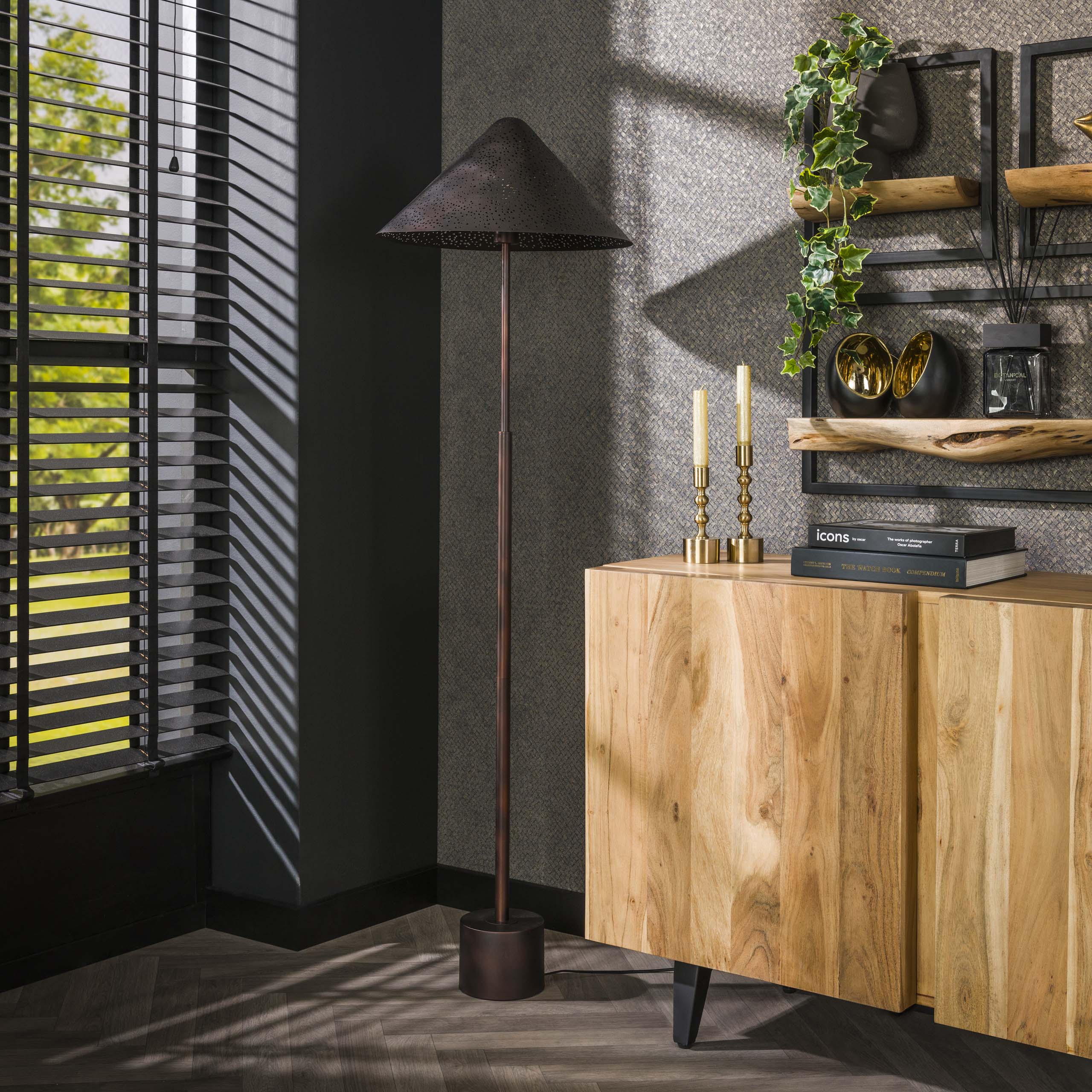 Lampada da terra Cosmos LED dimmerabile / Antracite