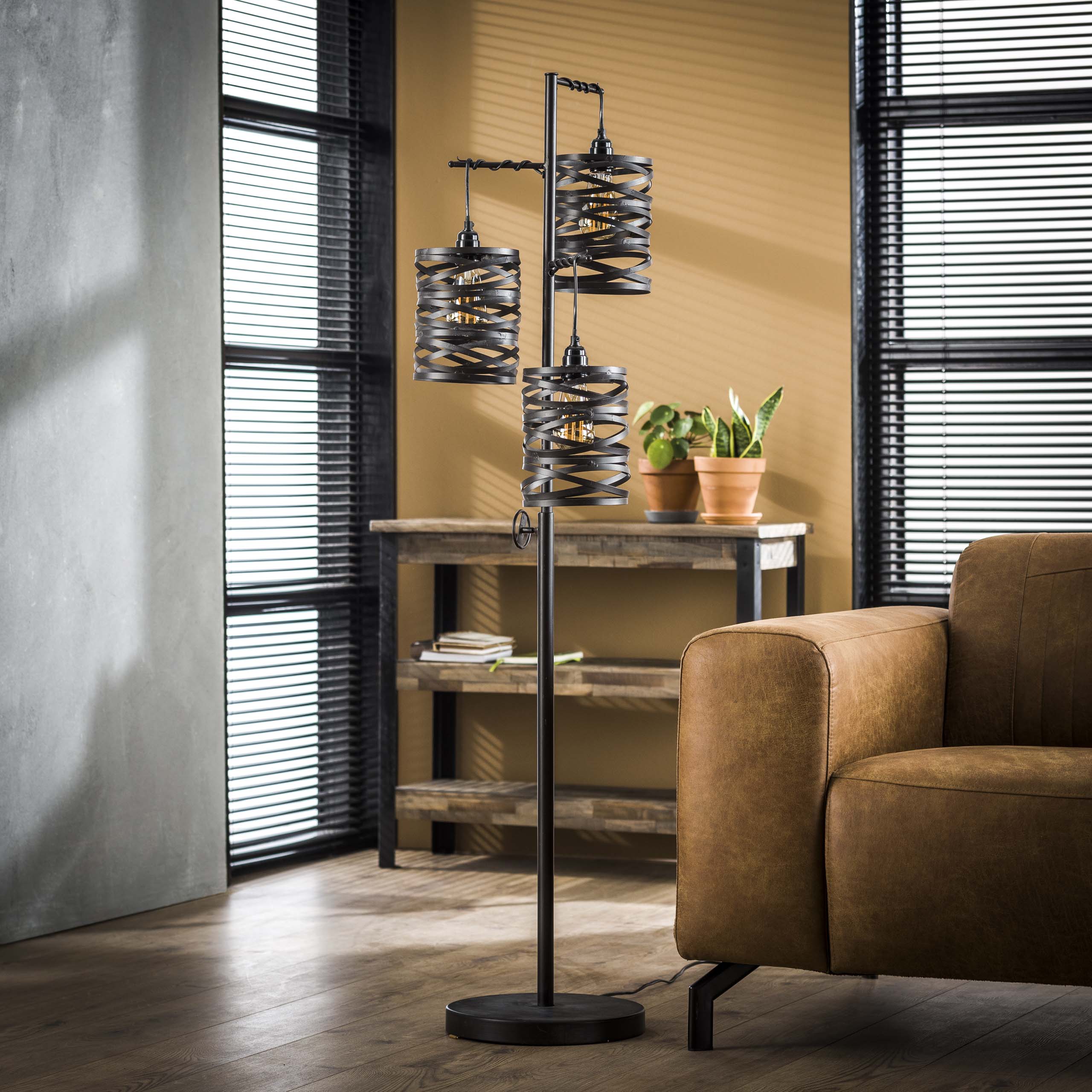 Floor lamp 3L Springer stepped