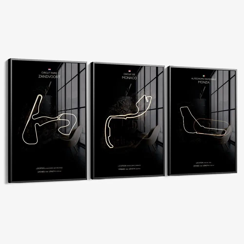 Bundle: "F1 Tracks" (3x) – Vetro