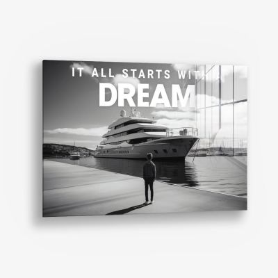Yacht Dream B&W (HZ) – Vetro