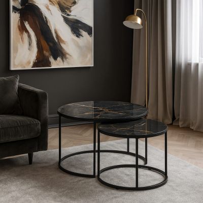 Tavolino Nero - Groningen Oro