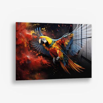 Color Parrot II – Vetro