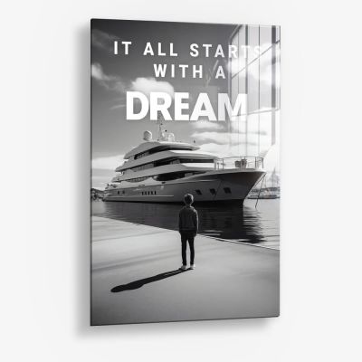 Yacht Dream B&W – Vetro