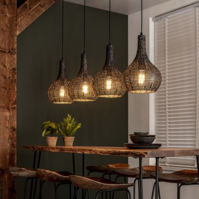 Lampada a sospensione 4L Droplet Mesh