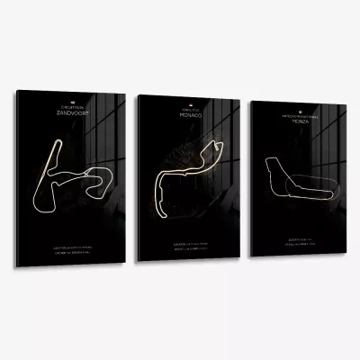 Bundle: "F1 Tracks" (3x) – Vetro